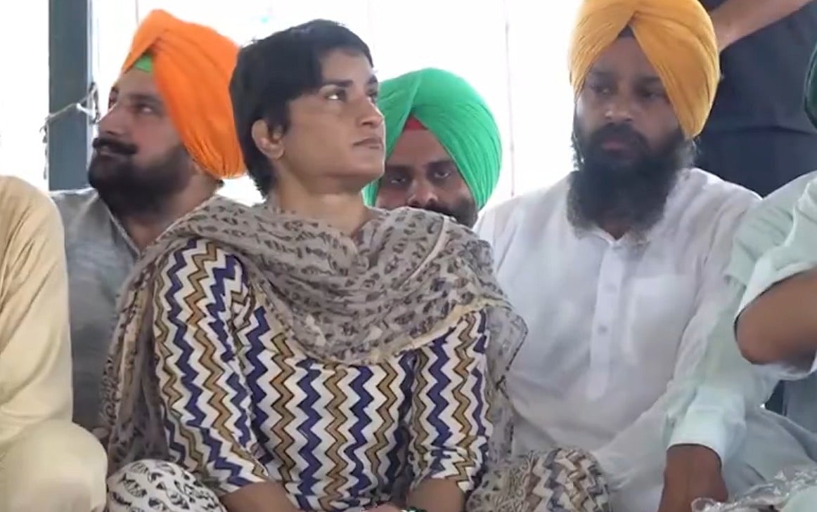 Athlete Vinesh Phogat joins farmer's movement event - PTI